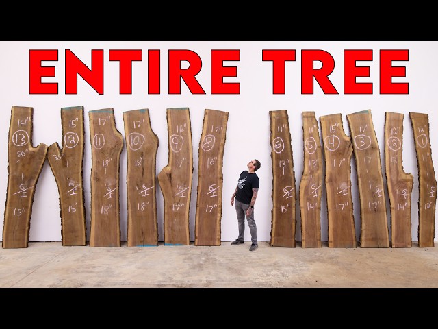 One Tree to Build One Cabinet