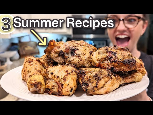 3 SUMMER RECIPES THAT WON'T HEAT UP YOUR KITCHEN! | WINNER DINNERS | NO. 134