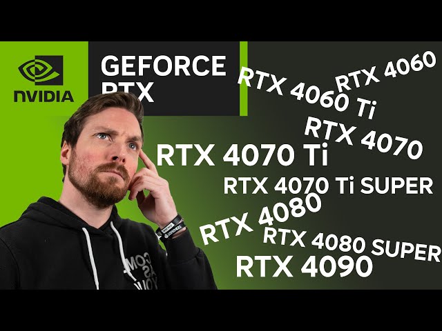 Vilket grafikkort ska du köpa? NVIDIA GeForce RTX 40-serien med SUPER sammanfattas