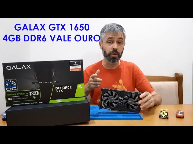 GTX 1650 4GB GALAX # COMO MONTAR PC DE EDIÇÃO PARA INICIANTE # VIDEO 3/5