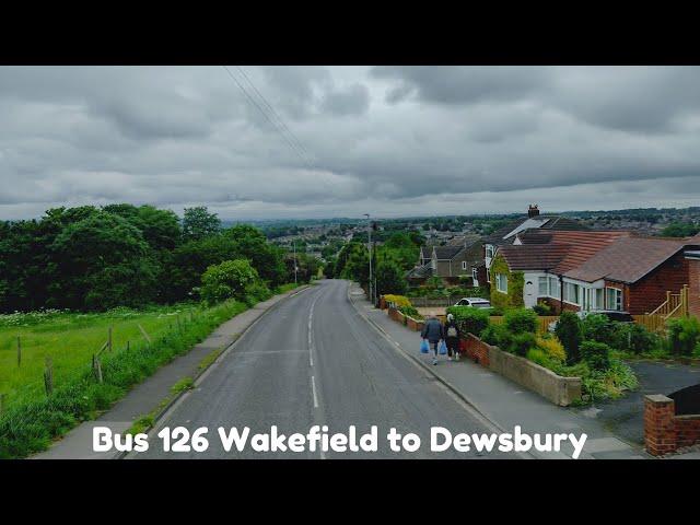 Spring views  from Bus 26 Wakefield to Dewsbury | May 2024