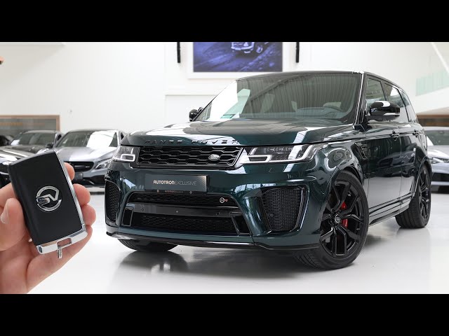 Range Rover Sport SVR (575 HP) V8 Supercarcharged SOUND & VISUAL REVIEW