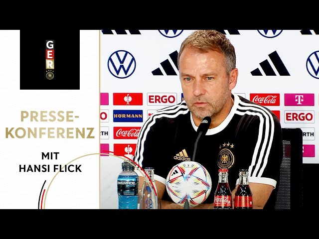 PK mit Hansi Flick nach Deutschland - Japan | WM 2022