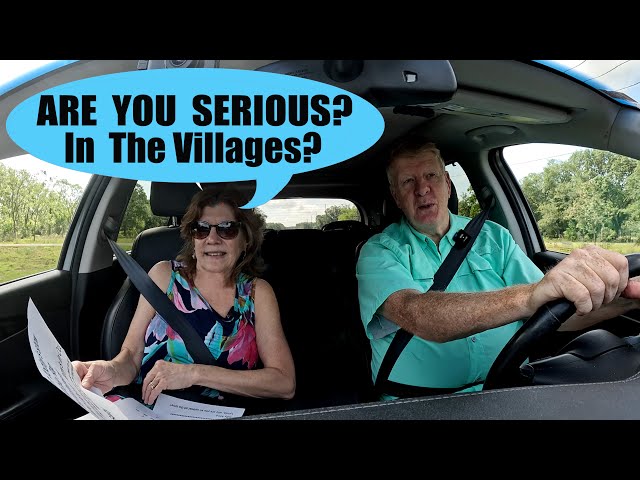 Are You Serious?  In The Villages?  Can't Miss Episode!