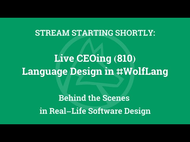Live CEOing Ep 810: Design Review of % Modernization continued