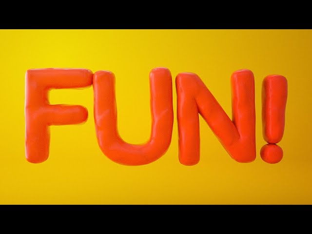 Stop Motion Clay Typography - Cinema 4D Tutorial (Free Project)