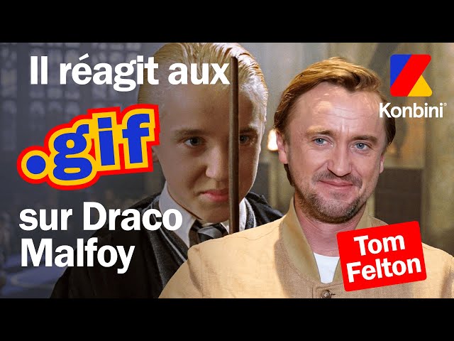 Tom Felton AKA Draco Malfoy dans Harry Potter réagit aux gifs ICONIQUES de son personnage ! 🪄