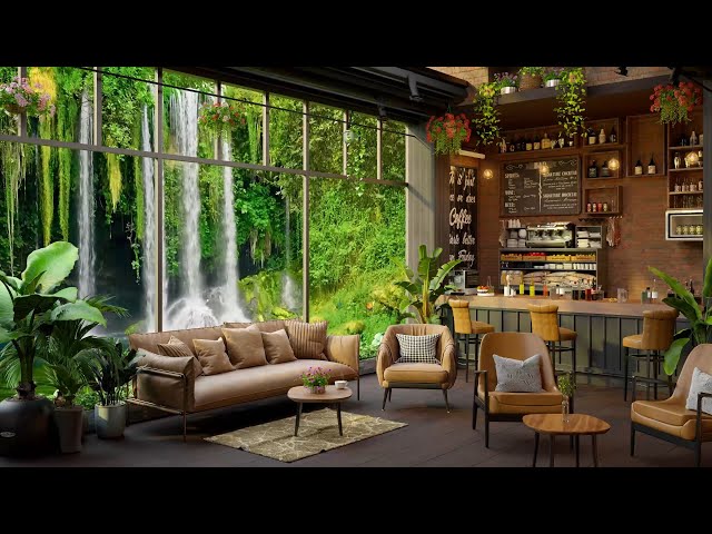 Spring Jazz Cafe 🌺 Relaxing Jazz Instrumental Music for Working, Studying~ Cozy Coffee Shop Ambience