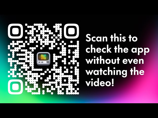 Make nice QR codes on your Mac with QReate