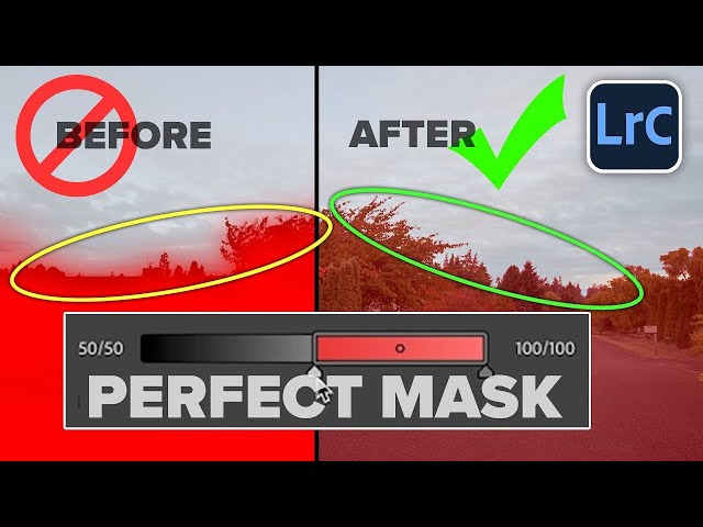 How to Perfectly REFINE MASKS in Lightroom and ACR