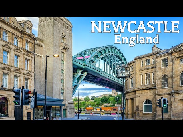Newcastle Upon Tyne, England - Walking Tour in 4K 60fps - 🇬🇧
