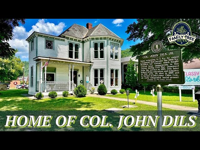 Home of Civil War Colonel John Dils #history #civilwar #pikevilleky #familytreenuts