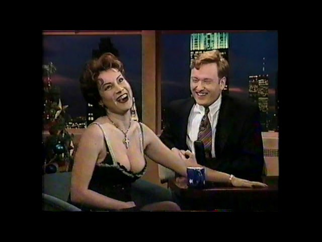 Jennifer Tilly on Late Night ('94)