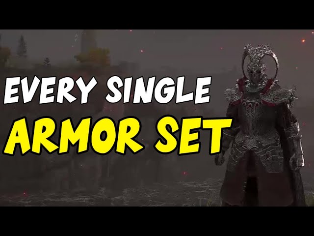 EVERY Armor Set In Elden Ring (All Armor Sets)