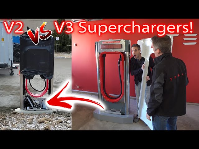 Tesla V2 vs V3 Superchargers. What's the Secret?