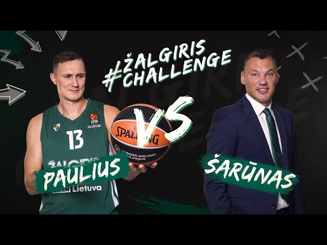 #ZalgirisChallenge: Paulius Jankunas vs Sarunas Jasikevicius