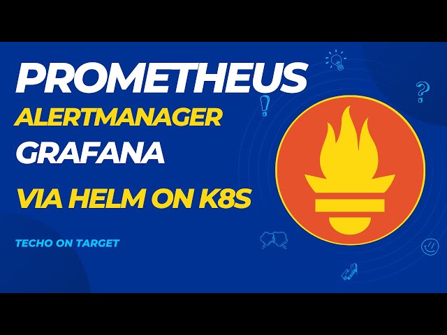 helm chart deployment prometheus alertmanager and grafana on kubernetes/aks/eks/gke cluster