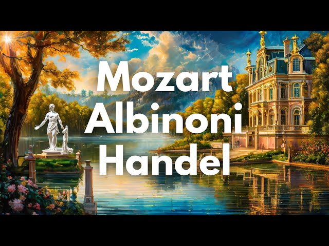 10 Great Composers: Classical Music Mix | Mozart, Vivaldi, Bach, Brahms, Handel, Grieg, Albinoni