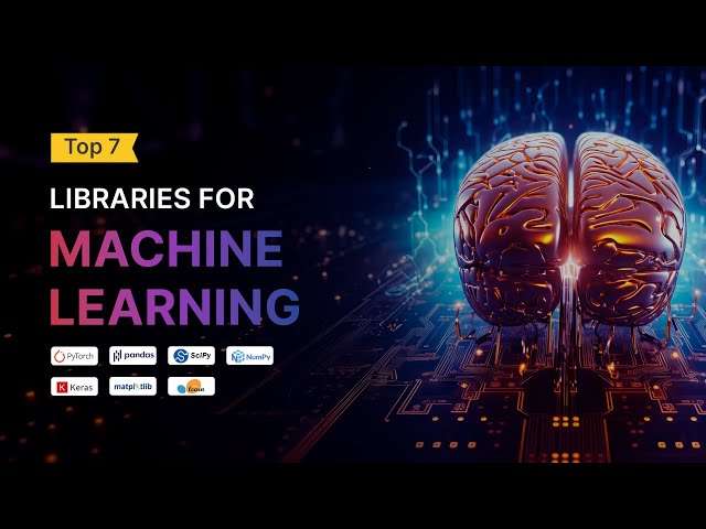 Top 7 Best libraries for Machine Learning (Learn in 10 Minutes)