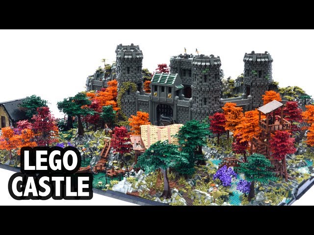 LEGO Forest Castle with Invading Army | Brick Fiesta 2019