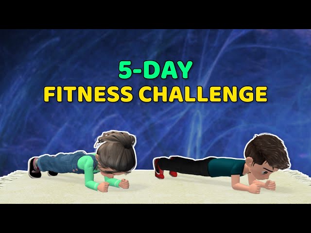 5-DAY FITNESS CHALLENGE: GET STRONG AND SAVE THE DAY AT HOME