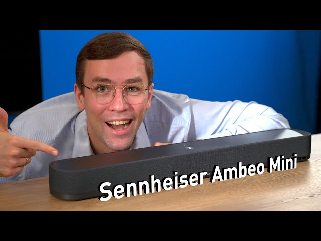 Sennheiser AMBEO Mini - Dolby Atmos  in der kleinsten Soundbar?!