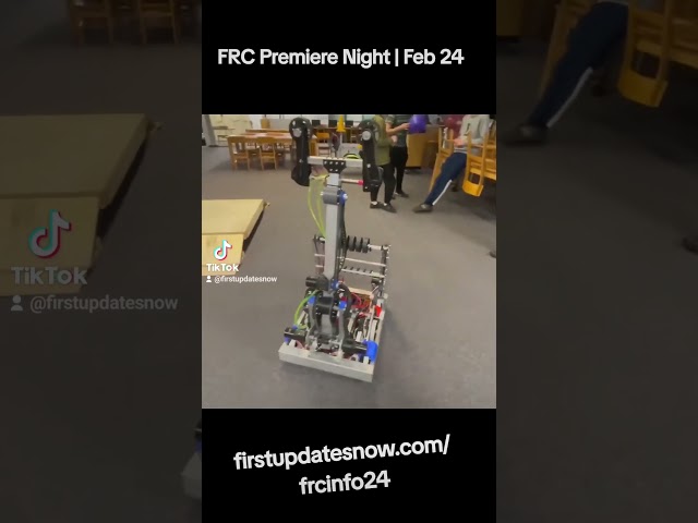 FRC Premiere Night Feb 24 | Crescendo Robot Reveals