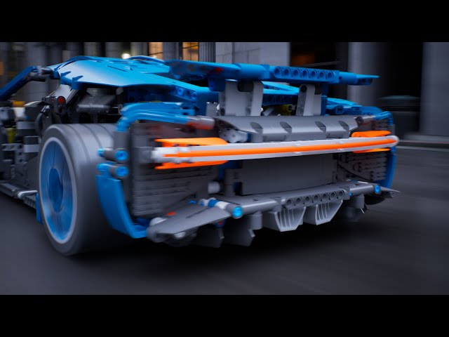 Bringing the Bugatti Chiron to Life with LEGO Technic | UE5 Cinematics