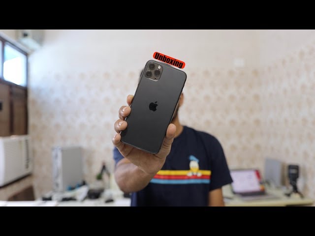 iPhone 11 Pro Max Unboxing and Setup in Hindi *Late*