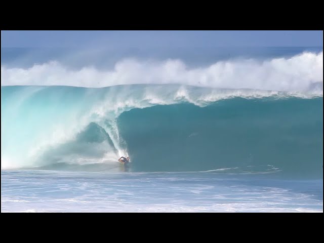 662 Boys take XL Pipeline - Bodyboarding Hawaii
