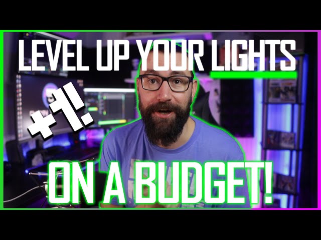 5 Budget Lighting Ideas For Your Gaming & Streaming Setup!