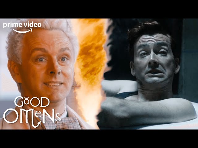 Crowley & Aziraphale Switch Bodies To Save Each Other | Good Omens | Prime Video