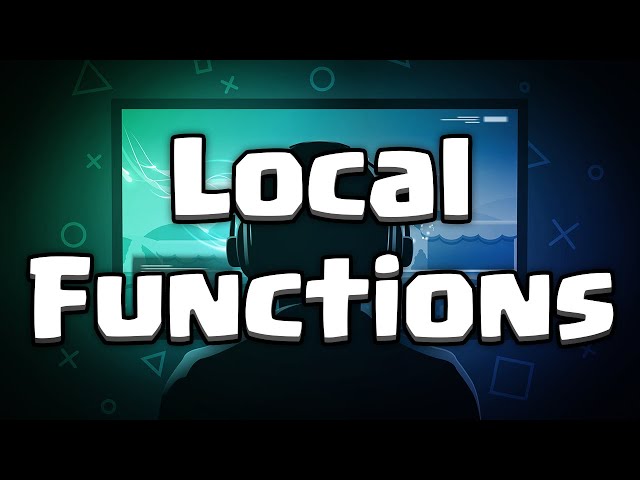 Local Functions in C# - Stay Inside Me