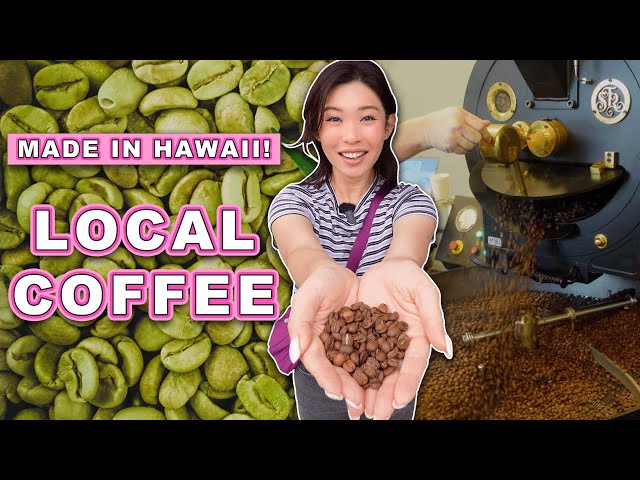 How Local Hawaiian COFFEE is Made in Hawaii || Specialty Hawaiian Coffee Made in Hawaii!