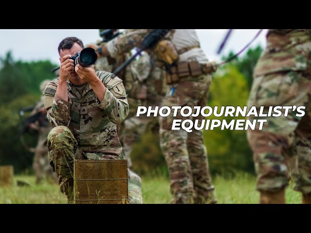 What's in my Camera Kit? | U.S. Army Photographer Gear Explained