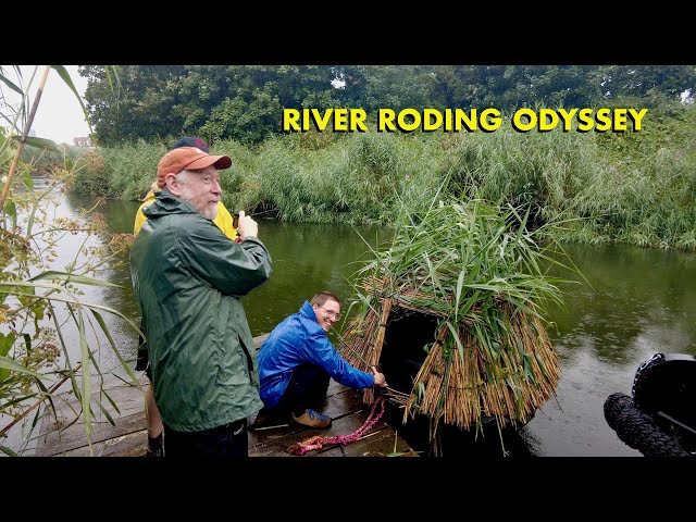 Up the River Roding in a Coracle | Barking East London (4K)