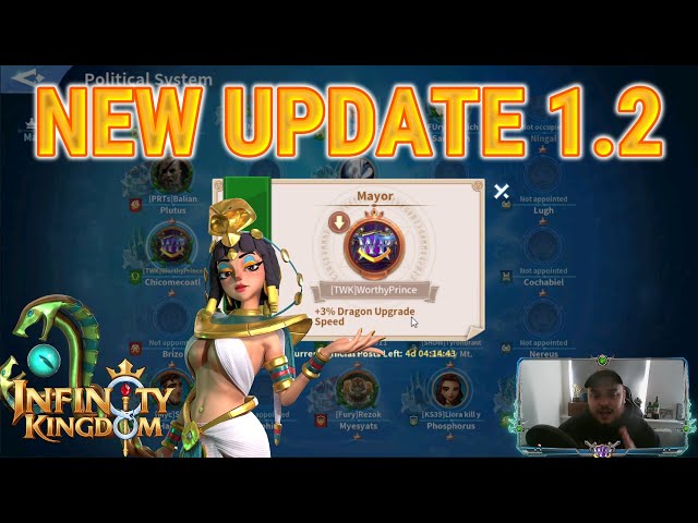 NEW Update 1.2! Let's See What's Been Added! - Infinity Kingdom