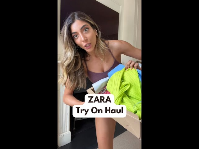 Hit or miss?! | Zara Try On Haul #shorts