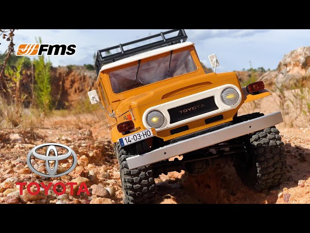 HUGE FMS 1/10 TOYOTA FJ40 Scale Crawler | Unboxing & First Drive | Cars Trucks 4 Fun