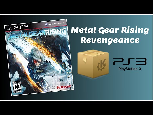 Metal Gear Rising Revengeance PKG PS3