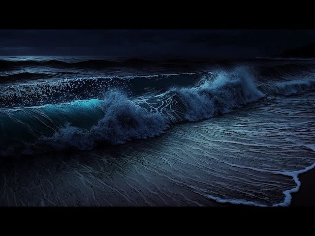 Meditative Ocean Waves for Deep Sleep | Tranquil Sounds of the Sea for Relaxation
