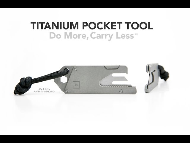 TPT Titanium Pocket Tool (Official Kickstarter Video)