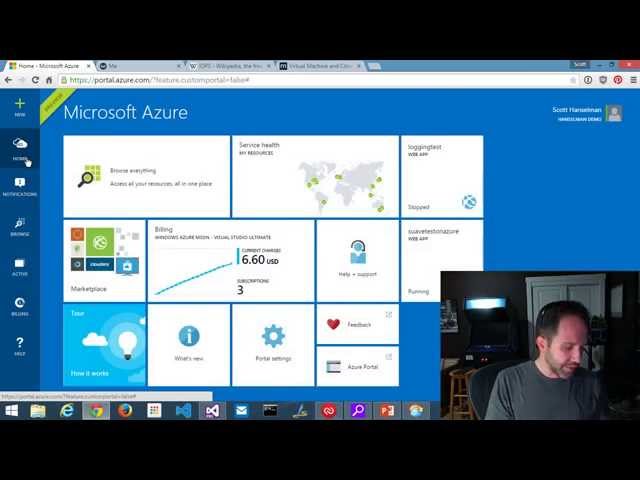 Microsoft Azure Tips, Tricks, How Tos and the New Portal - TechDaysUK Hanselman Keynote