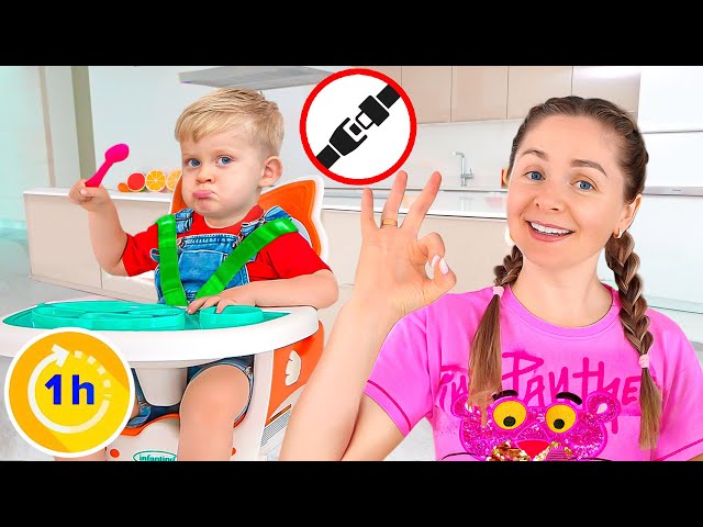 Let’s Buckle Up Story and more | Mega Compilation by Diana and Roma Family