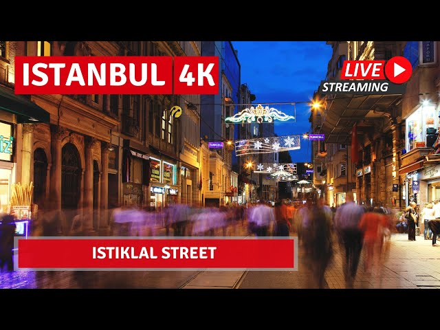🔴🇹🇷Live Istanbul 1 April 2022 Istiklal Street Walking Tour|4k UHD 60fps
