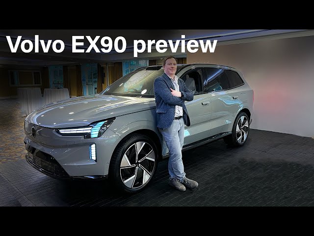 Volvo EX90 first look | A proper seven-seat electric SUV