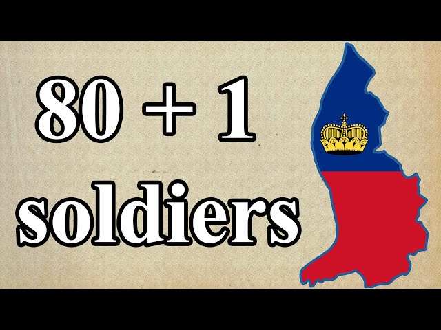 Did Liechtenstein Gain a Soldier in a War?