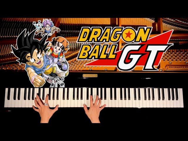 4K - DAN DAN Kokoro hikareteku - Dragon Ball GT - Sheet Music  - Piano cover - CANACANA