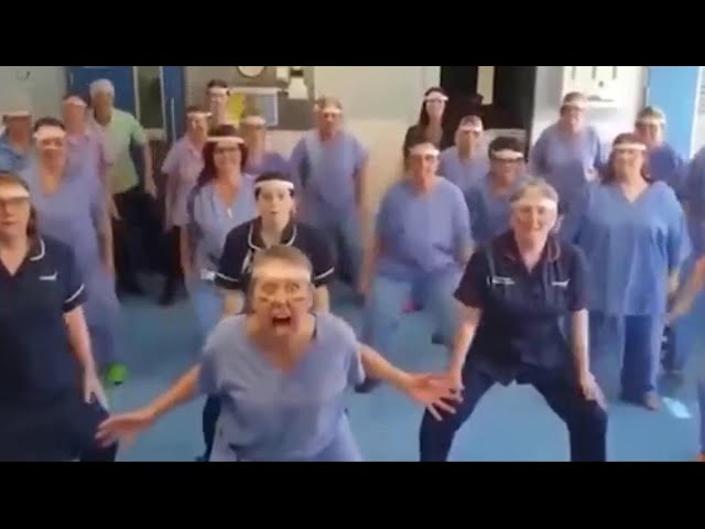 NHS nurses apologise for 'offensive' haka performance