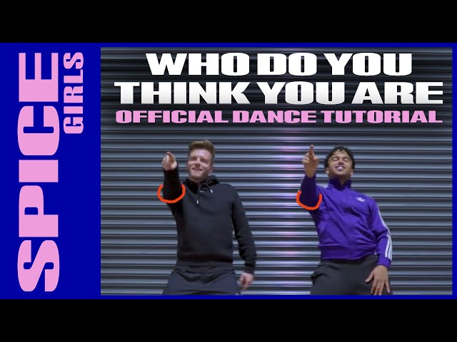 Spice Girls - Who Do You Think You Are? (Official Dance Tutorial)